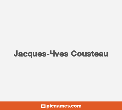 Jacques-Yves Cousteau